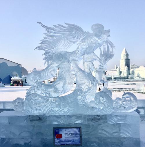 富有生命力的冰雕艺术作品!
