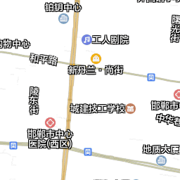 丛台区卫星地图 - 河北省邯郸市丛台区地图浏览