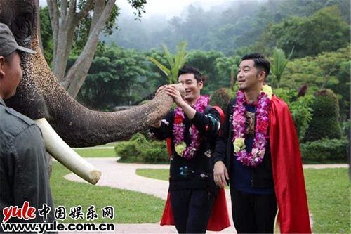 沙溢黄晓明挑战中