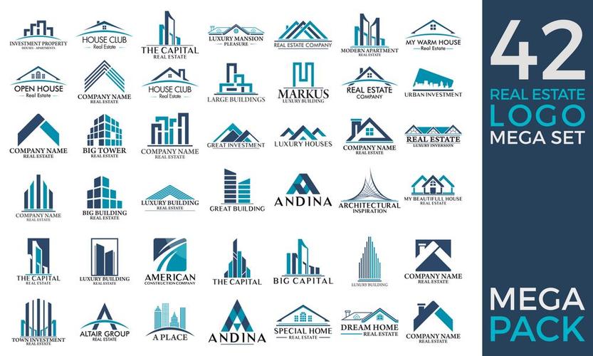 房地产logo标志设计