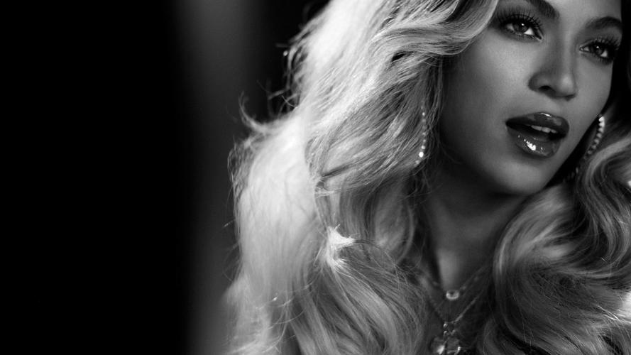 壁纸碧昂丝,歌手,名人,黑白色高清:宽屏:高清晰度:全屏