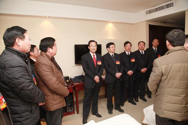 张志强在讲话中说,各代表团要安排好代表们的食宿,为各位代表参好会做