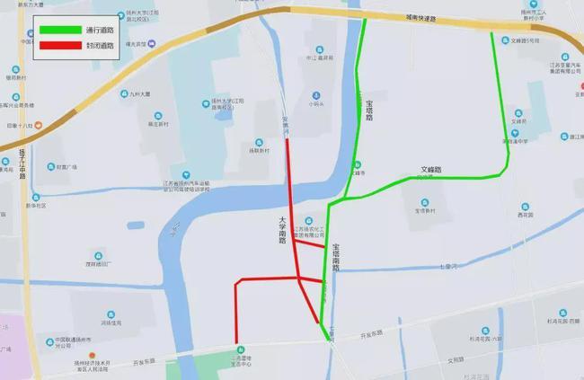 好消息施井路计划春节前全线通车扬州还有这些道路即将改造