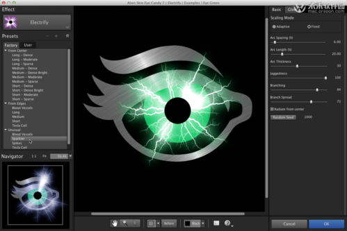 ps滤镜插件alien skin eye candy 7 for mac