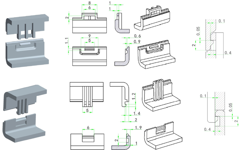 塑料卡扣在结构设计中的运用及规范
