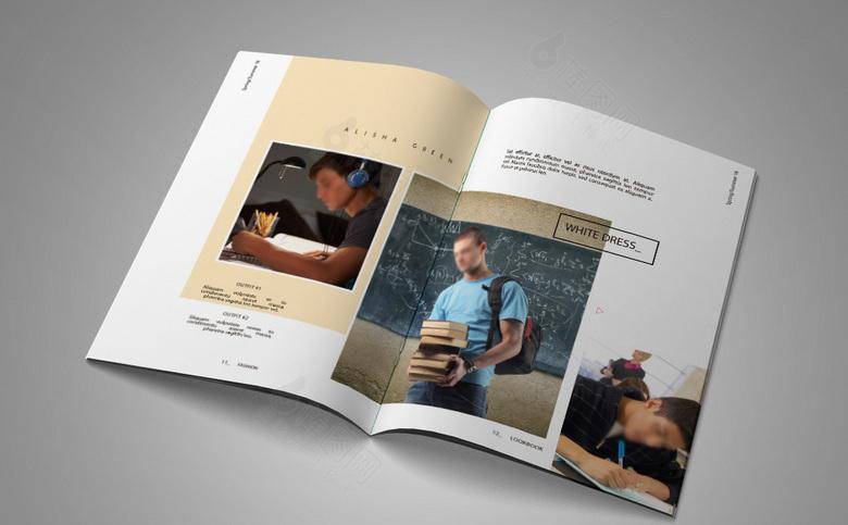 大学形象画册 高中画册 校园文化 教育宣传画册 培训学校画册 培训