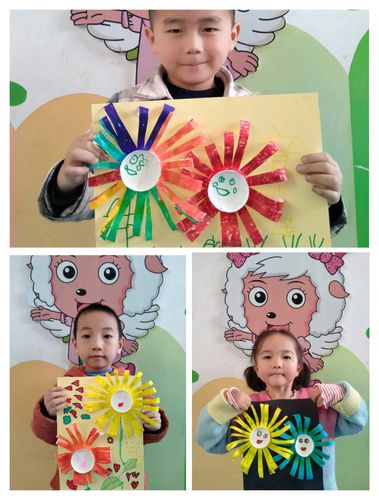 六小幼儿园大五班重阳节活动:我给爷爷奶奶送祝福——手工制作《纸杯