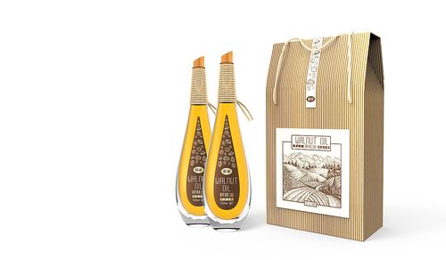 高端核桃油包装设计|农产品包装设计|圣智扬创意设计