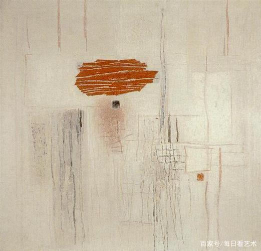 意大利极简主义画家比斯·拉扎里绘画作品