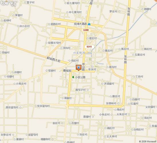 德州市夏津县地图