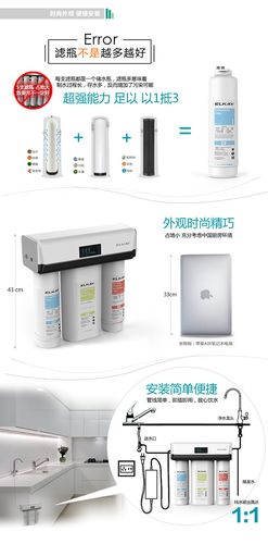 晨皓控股 美国艾肯台下净水机2075d-8