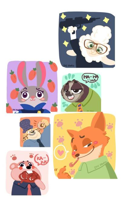 朱迪与尼克与 - 堆糖,美图壁纸兴趣社区