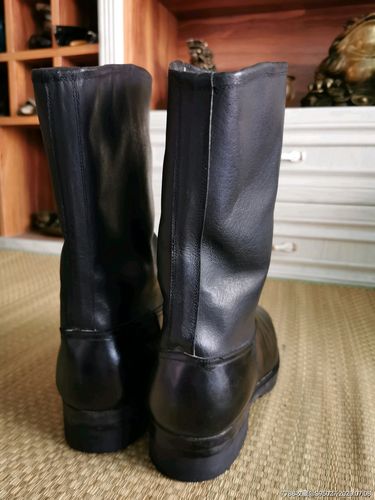 坦克靴,军牛皮棉靴