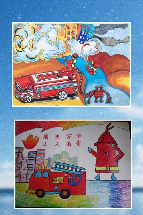 【建文明校.创文明城】 高庙小学开展"消防安全在我心中"漫画比赛