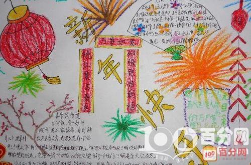 了解春节悠久历史的手抄报 关于历史的手抄报