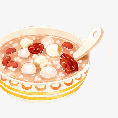 > 手绘八宝粥