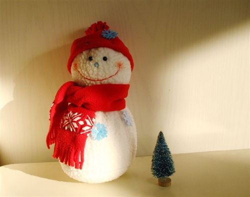 雪人--手工diy材料包