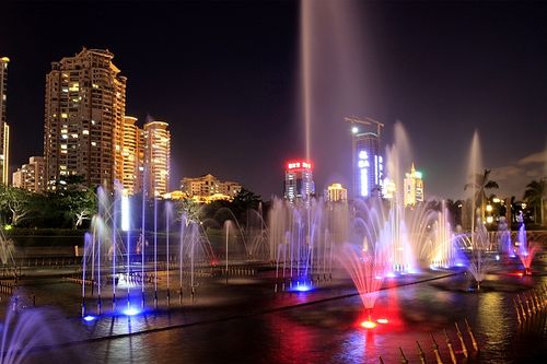 [转载]厦门:盛夏白鹭洲夜景