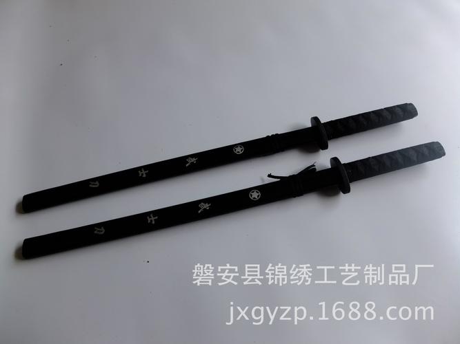 大号木制油漆武士刀 木制日本刀 玩具东洋刀未开刃 木剑
