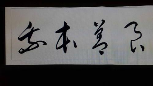 "我本善良"草书怎么写