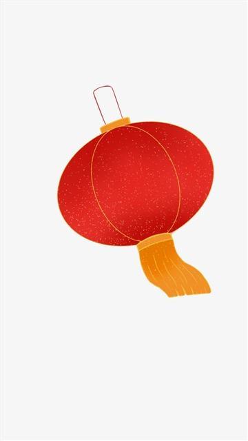 卡通手绘红灯笼