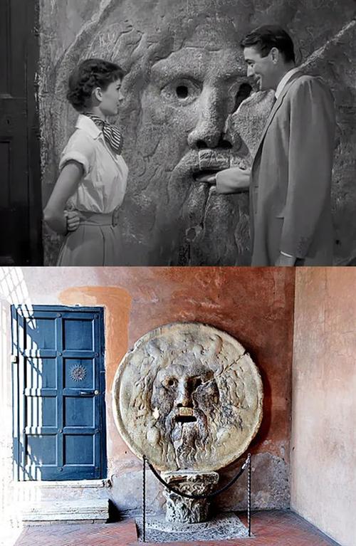 电影《罗马假日》中的"真理之口"