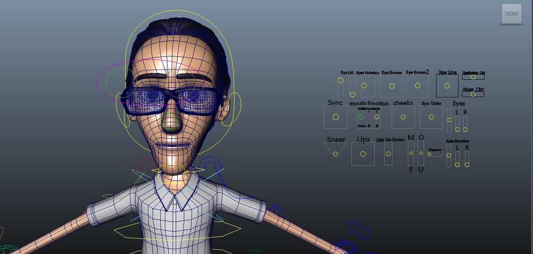 卡通角色三维动画片头制作影视动画3d建模卡通形象设计|三维|人物