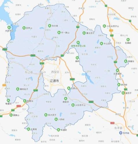 辽源位于吉林省南部,东辽河的源头 也是一座因煤炭开采而兴起的工业