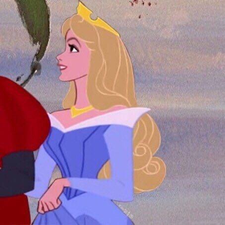 迪士尼睡美人 情侣头像