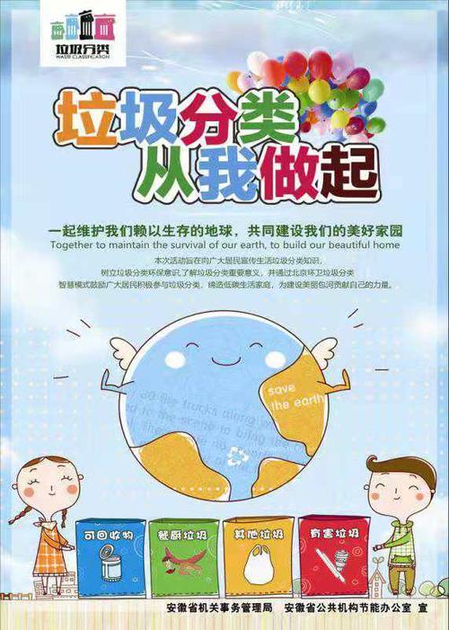 图片解读安徽省公共机构垃圾分类