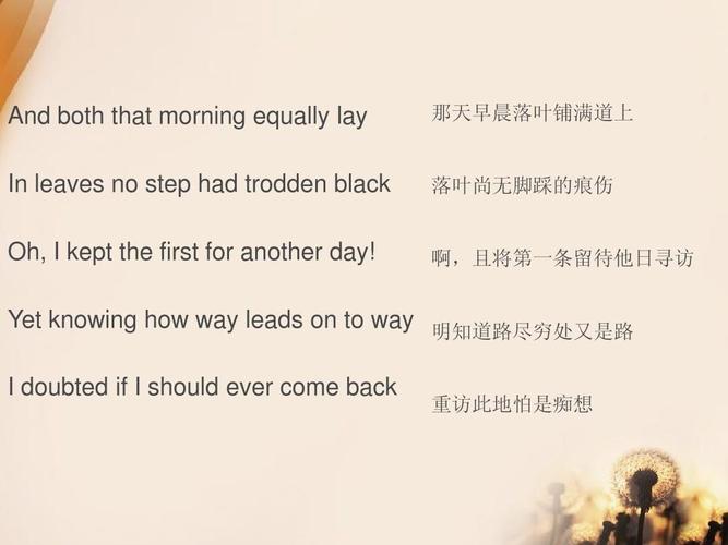 knowing how way leads on to way 明知道路尽穷处又是路 i doubted