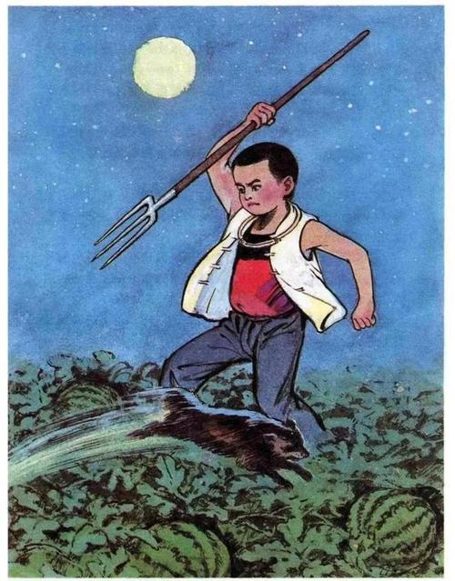 少年闰土插画究竟哪一个闰土才是迅哥儿梦中的少年