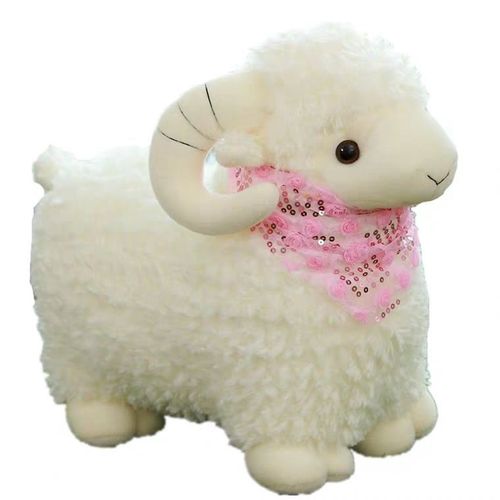 小羊毛绒玩具公仔羊玩偶布娃娃送女孩可爱生肖羊大号