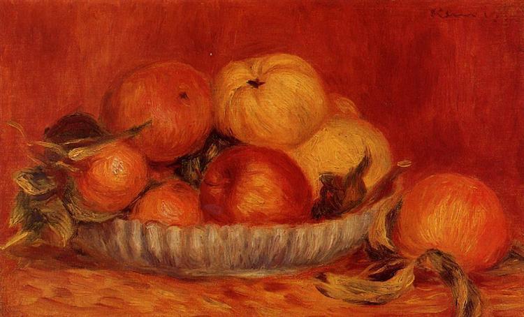 renoir  创作年代:1897  风格:印象派  体裁:静物画  材质:布面油画