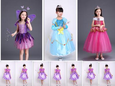 六一儿童演出服cosplay动漫服装动漫角色扮演服装灰姑娘公主服