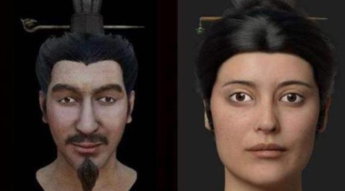 中国第一个称皇帝的君主,秦始皇长相ai复原后是什么样