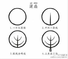 简笔画#蒲扇