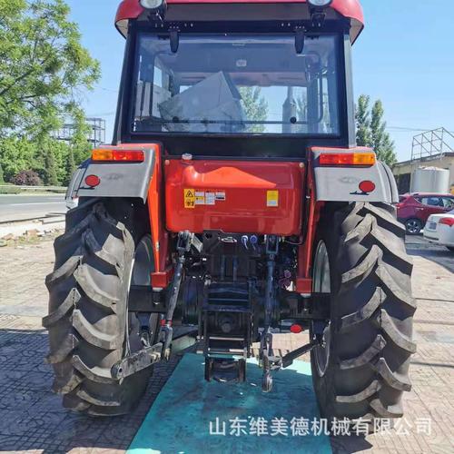 东方红904农用四轮拖拉机 四驱强压多路阀多用途旋耕犁地机