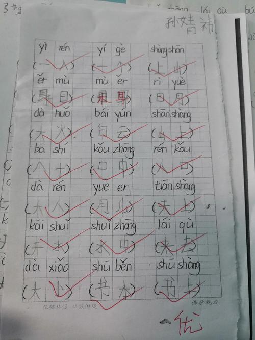 新宝宝学前教育学前班21组拼音填汉字