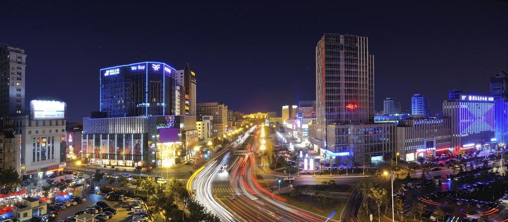 百货大楼夜景