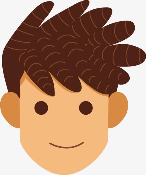 斜向儿童短发发型