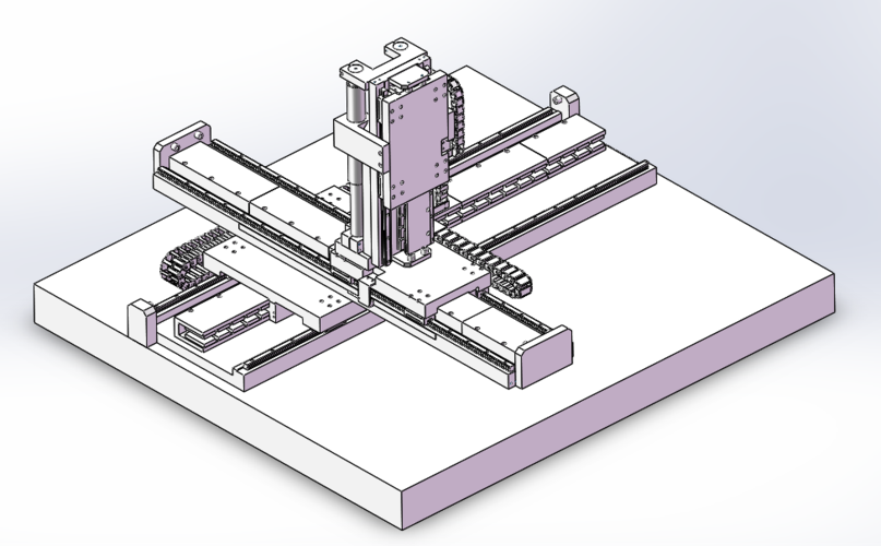 bjsm真空直线电机平台