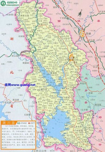 淅川地图高清版大地图