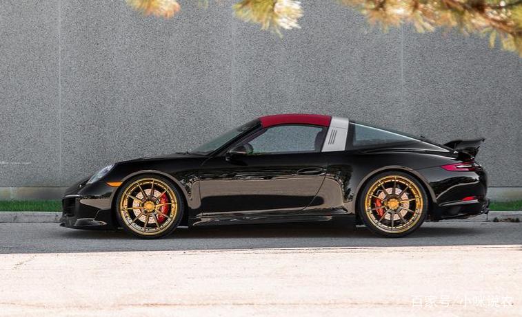 保时捷 911 targa,这配色真棒