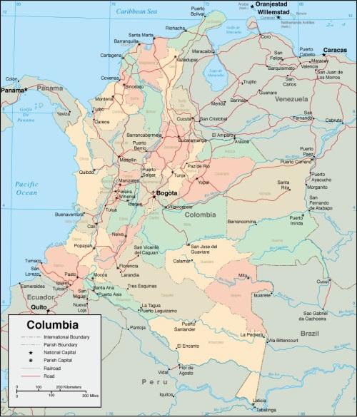 走进哥伦比亚   哥伦比亚共和国(the republic of colombia)