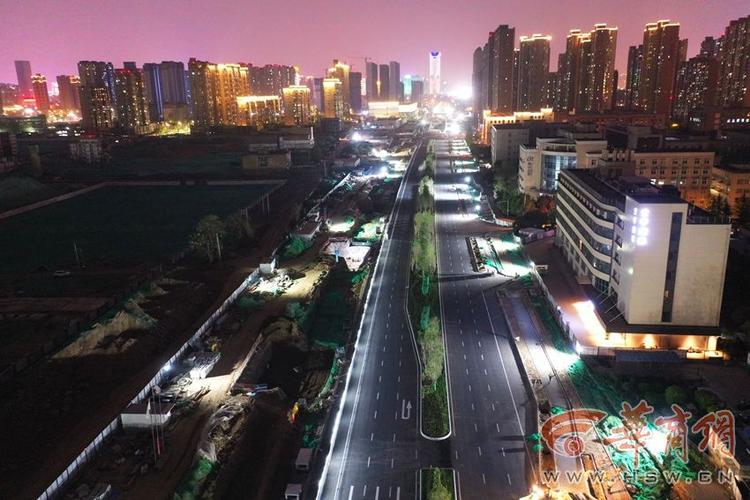 西安科技八路快速通道河池寨立交至丈八五路段