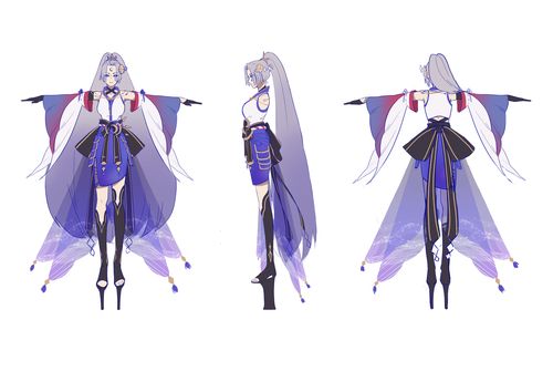 泷夜叉姬皮肤-淡月微云