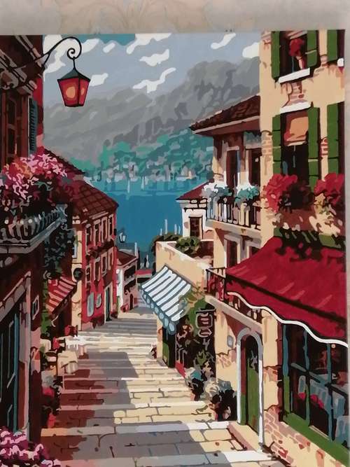 再看一看这几张风景画,层次分明,立体感强,颜色艳丽,我都有点不敢相信