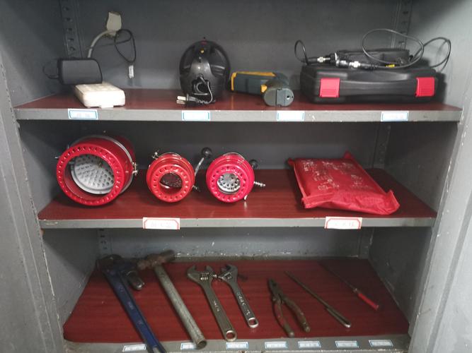 工具柜工具摆放定置区域,整齐