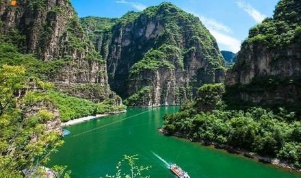 北京周边游延庆 龙庆峡一日游(峰峦峭立 山清水秀)